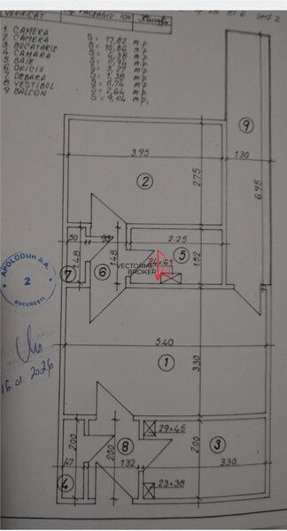 Colentina, McDonalds, apartament et. 6/8, bloc din 78, anvelopat